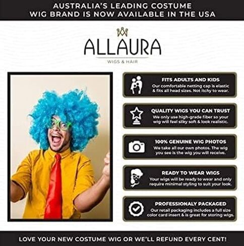 ALLAURA المجدل شعر مستعار الراستا مارلي شعر مستعار الريغي زي الشاطئ بوم شعر مستعار Dreadlock للرجال النساء الهبي زي الراستا شعر مستعار in Kuwait