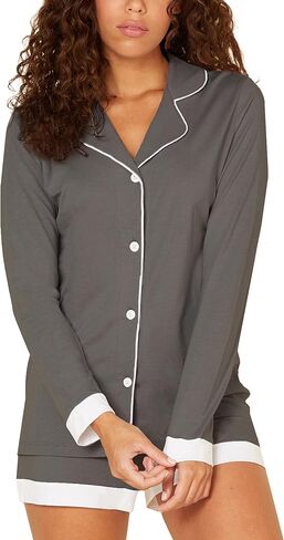 Cosabella Women's Bella Pima Top & Boxer Set in Saudi Arabia