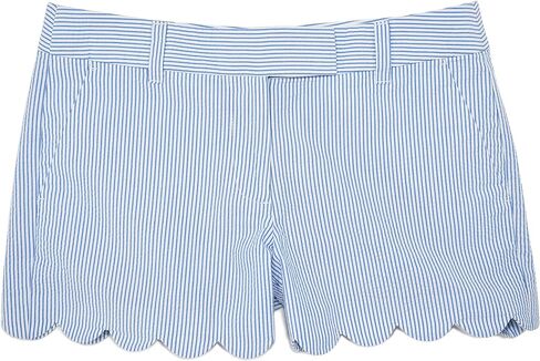 J.Crew Mercantile Women's 4" Scalloped Short in Saudi Arabia