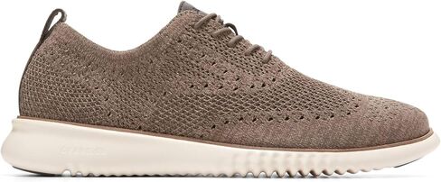 حذاء Cole Haan للرجال 2.Zerogrand Stitchlite Oxford، تروفل/عاجي، 7 in Kuwait
