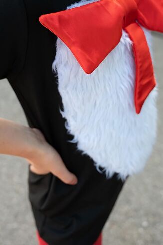 ComfyCamper Kids 3D Furry Shirt with Bow - Halloween Costume Cosplay Christmas Boys Girls Tshirt in Saudi Arabia