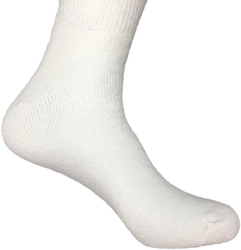 جوارب طويلة وكبيرة للرجال مقاس 13-15 قطن علوي فضفاض (6 أزواج) in Kuwait