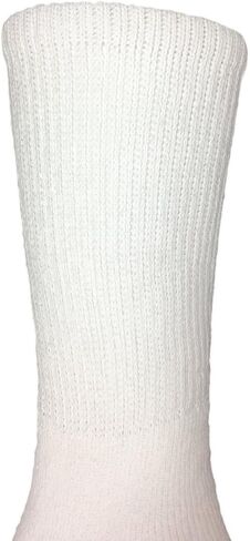 جوارب طويلة وكبيرة للرجال مقاس 13-15 قطن علوي فضفاض (6 أزواج) in Kuwait