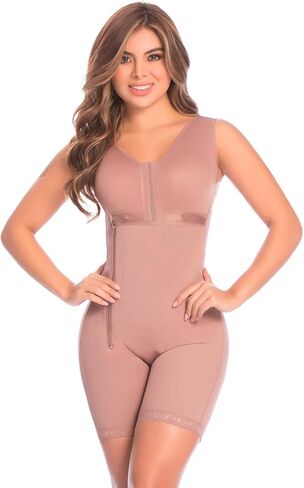 DPRADA Fajas 11215 Full Body Shaper Post Surgery Abdomen Compression Garment with Bra in Saudi Arabia