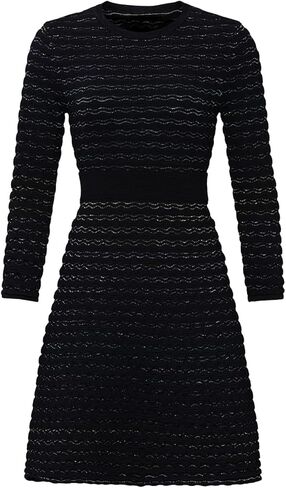 كيت سبيد نيويورك فستان سويتر بتصميم صدفي لامع محبوب مسبقًا من Rent The Runway in Kuwait