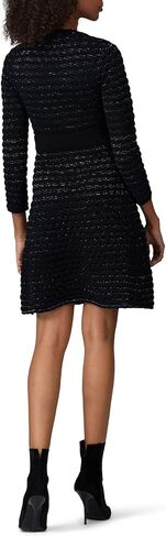 كيت سبيد نيويورك فستان سويتر بتصميم صدفي لامع محبوب مسبقًا من Rent The Runway in Kuwait