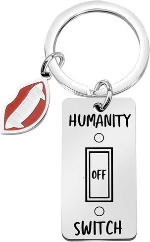 BLEOUK The Vampi TV Show Inspired Gift Humanity Switch Off Keychain for Fans Fandom in Saudi Arabia