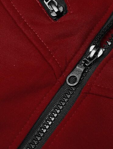 uxcell Men's Sleeveless Slim Fit Hoodie Vest Zipper Drawstring Gilet Jacket with Pockets in Saudi Arabia