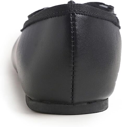 فستان FEVERSOLE النسائي ذو ربطة عنق على شكل فيونكة سهل الارتداء حذاء باليه مسطح عند الأصابع in Kuwait