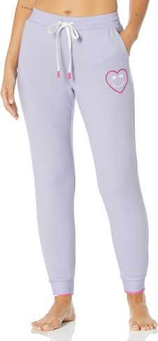 PJ Salvage Women's Loungewear Golden Heart Banded Pant in Saudi Arabia