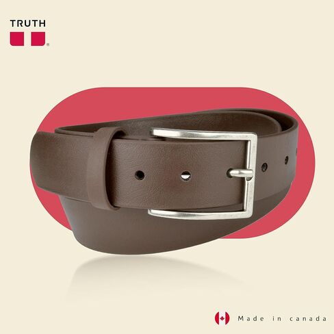 Truth Vegan Mens Belt is Classic Designed for Every Occasion, Perfect Work Belts for Men, Durable Tough Men Belts for Jeans in Kuwait