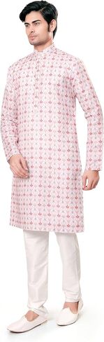 Tathastu Mens Cotton Kurta Pajama Set in Kuwait