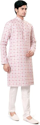 Tathastu Mens Cotton Kurta Pajama Set in Kuwait