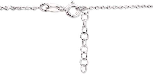 Vanbelle Sterling Silver Jewelry - Rhodium Plated with 925 Stamp - Sea Theme Dangling charm Anklet - Stylish Beautifully Designed for Women - 9" long + 1" extender in Saudi Arabia