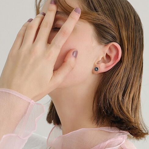 92 زوج من الأقراط الصغيرة مسمار مجموعة للنساء الرجال بسيطة مثلث الكرة الأقراط مسمار أسود فضي ذهبي لؤلؤة حجر الراين لطيف حزمة in Kuwait