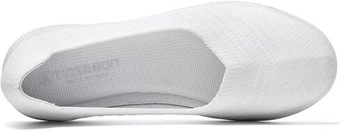 konhill Women's Slip on Loafers - Comfy Walking Tennis Low-Top Ballet Flat Nurse Shoes Casual Sneakers in Saudi Arabia
