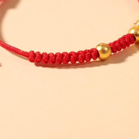 xuzhiyuan 2024 السنة الجديدة من التنين الأحمر سلسلة المنسوجة يدويا حبل مضفر حبالي قابل للتعديل الصينية زودياك الحيوان بالمينا التنين سحر سوار محظوظ سحر أساور السنة الجديدة مجوهرات هدايا للنساء الرجال الفتيات الفتيان in Kuwait