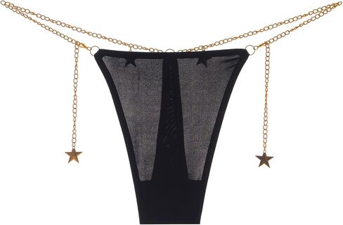 مثير 12 كوكبة رسالة الجسم سلسلة مجوهرات الفولاذ المقاوم للصدأ سلسلة الخصر بيكيني الملابس الداخلية سلسلة البطن كريستال ثونغ in Kuwait