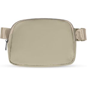 حقيبة حزام INTINI للنساء كبيرة الحجم، حقيبة كروس عصرية للرجال، حقيبة خصر للرجال، حقيبة صدر للسفر والجري والتنزه سيرًا على الأقدام باللون الأسود in Kuwait