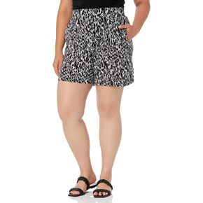 Avenue Women's Plus Size Short Alisha Knit Pr in Saudi Arabia