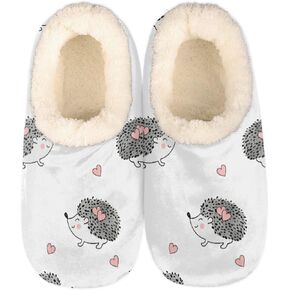 House Slippers for Women Men, Fuzzy Feet Slippers Memory Foam Slippers Fleece Lining Closed Back Home Shoes Anti Skid Slippers Indoor Outdoor Slippers in Saudi Arabia