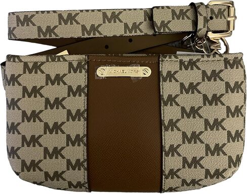 Michael Kors Logo Fanny Pack Beige L/XL in Kuwait