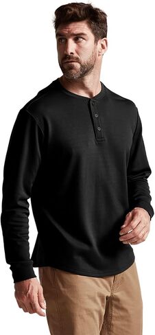 SITKA Gear Men's Everyday Long Sleeve Provision Henley Shirt in Saudi Arabia