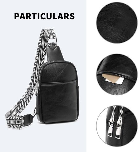 حقيبة ميس لولو سلينغ للنساء، حقائب صدر جلدية مضادة للسرقة ومحفظة كروس للسفر المدرسي in Kuwait