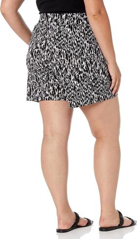 Avenue Women's Plus Size Short Alisha Knit Pr in Saudi Arabia