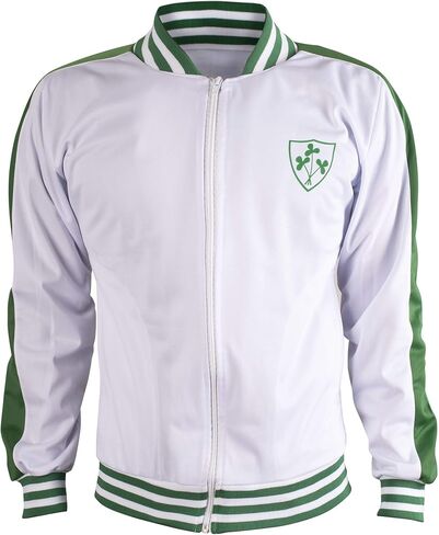 سترة أيرلندا الرجعية لكرة القدم رياضية مضغوط سترة الرجال الأعلى in Kuwait