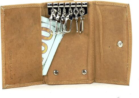 Leather Impressions Bacci Top Grain Cowhide Double Key Cases in Kuwait