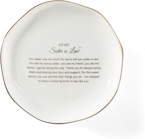 Inspirational Gifts for Women Ring Dish - You are Amazing So This is Reminder Ceramic Jewelry Dish Tray Encouragement Birthday Gifts for Sister Daughter Niece in Saudi Arabia