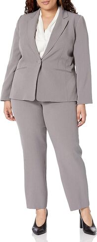 Le Suit Women's Plus Size Jacket/Pant Suit 50041009-889 in Saudi Arabia