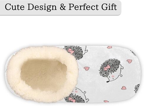 House Slippers for Women Men, Fuzzy Feet Slippers Memory Foam Slippers Fleece Lining Closed Back Home Shoes Anti Skid Slippers Indoor Outdoor Slippers in Saudi Arabia