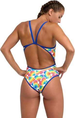 ARENA Performance Women's Pride Swimsuit Super Fly Back One Piece MaxLife Training and Competition Bathing Suit in Kuwait