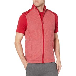 سترة صوفية عالية الأداء بسحاب كامل من Cutter & Buck Men's Spark Systems Cedar Park