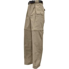 Tag Safari Zambezi Convertible Pants for Men, Covered Utility Pocket, Zip Off, 100% Cotton in Kuwait