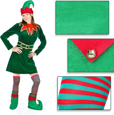 Hooqict Christmas Decor Hat Green in Kuwait