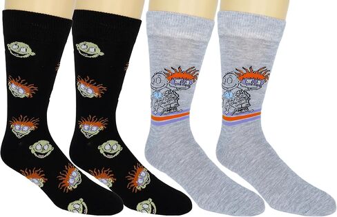 Nickelodeon Rugrats Casual Crew Socks 2 Pair Pack in Saudi Arabia
