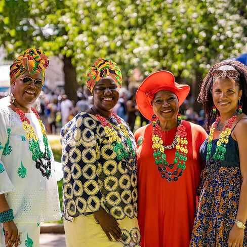 Juneteenth African Jewelry for Women, Juneteenth Bracelets Necklace Bandana Earrings Party Favors, Bead Bracelet Head Wrap Scarf Earrings Necklace, Freedom African Accessories Parade Party Supplies in Kuwait