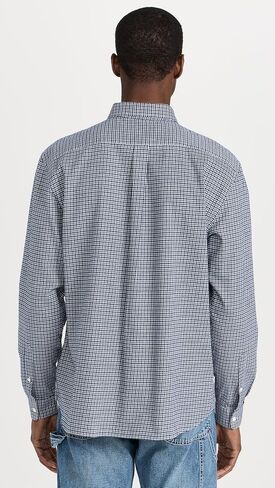 Lacoste Men's Long Sleeve Regular Fit Checkered Button Down Shirt in Saudi Arabia