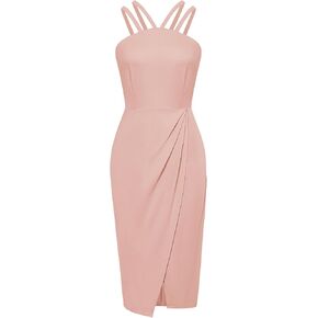 Belle Poque Womens Sleeveless Bodycon Dress Vintage Cocktail Party Wedding Guest Dress 2024 in Saudi Arabia