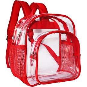Clear Backpack Stadium Approved 12x12x6 Small Clear Backpack for Concert,Work,Festival,Security,Stadium in Saudi Arabia