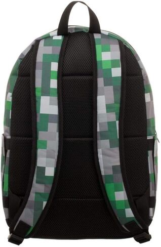 Minecraft Squares Allover Print Backpack Bookbag One Size in Saudi Arabia