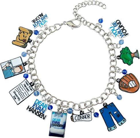 سوار رائع للموسيقي من برودواي إيفان هانسن سحر هدايا للفتيات والنساء والرجال, معدن, راتنج in Kuwait