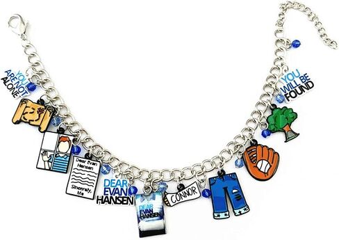 سوار رائع للموسيقي من برودواي إيفان هانسن سحر هدايا للفتيات والنساء والرجال, معدن, راتنج in Kuwait