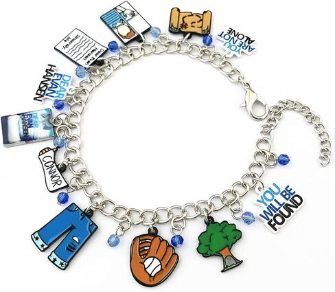 سوار رائع للموسيقي من برودواي إيفان هانسن سحر هدايا للفتيات والنساء والرجال, معدن, راتنج in Kuwait