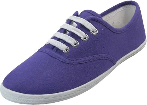 Shoes 18 Womens Canvas Shoes Lace up Sneakers 18 Colors Available in Saudi Arabia
