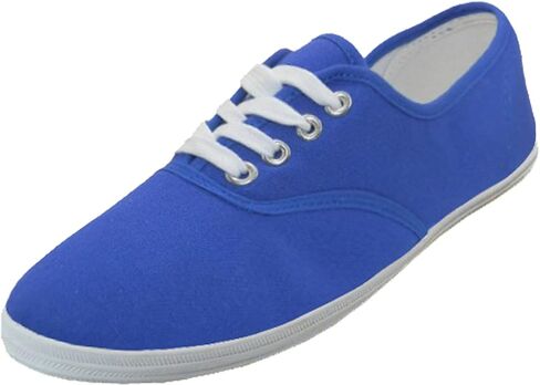 Shoes 18 Womens Canvas Shoes Lace up Sneakers 18 Colors Available in Saudi Arabia