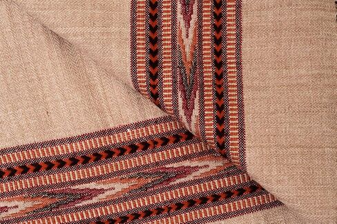 Om Shanti Crafts Meditation Shawl or Blanket, Exotic Shawl/Wrap, Oversize Scarf or Stole. Unisex in Kuwait